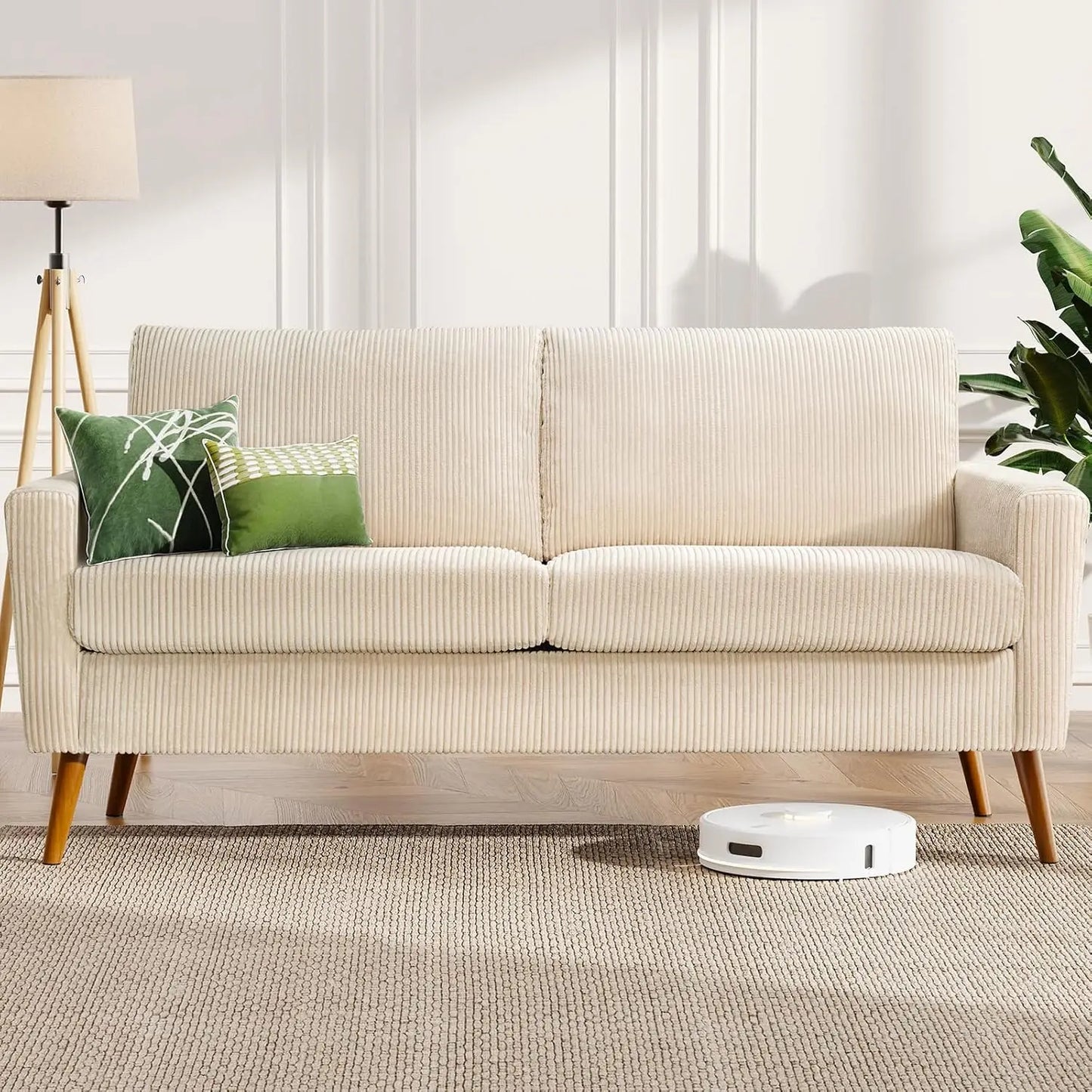 68"  Mid Century Modern Love Seat Couche