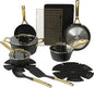 16 Piece Aluminum Kitchen Cookware Set