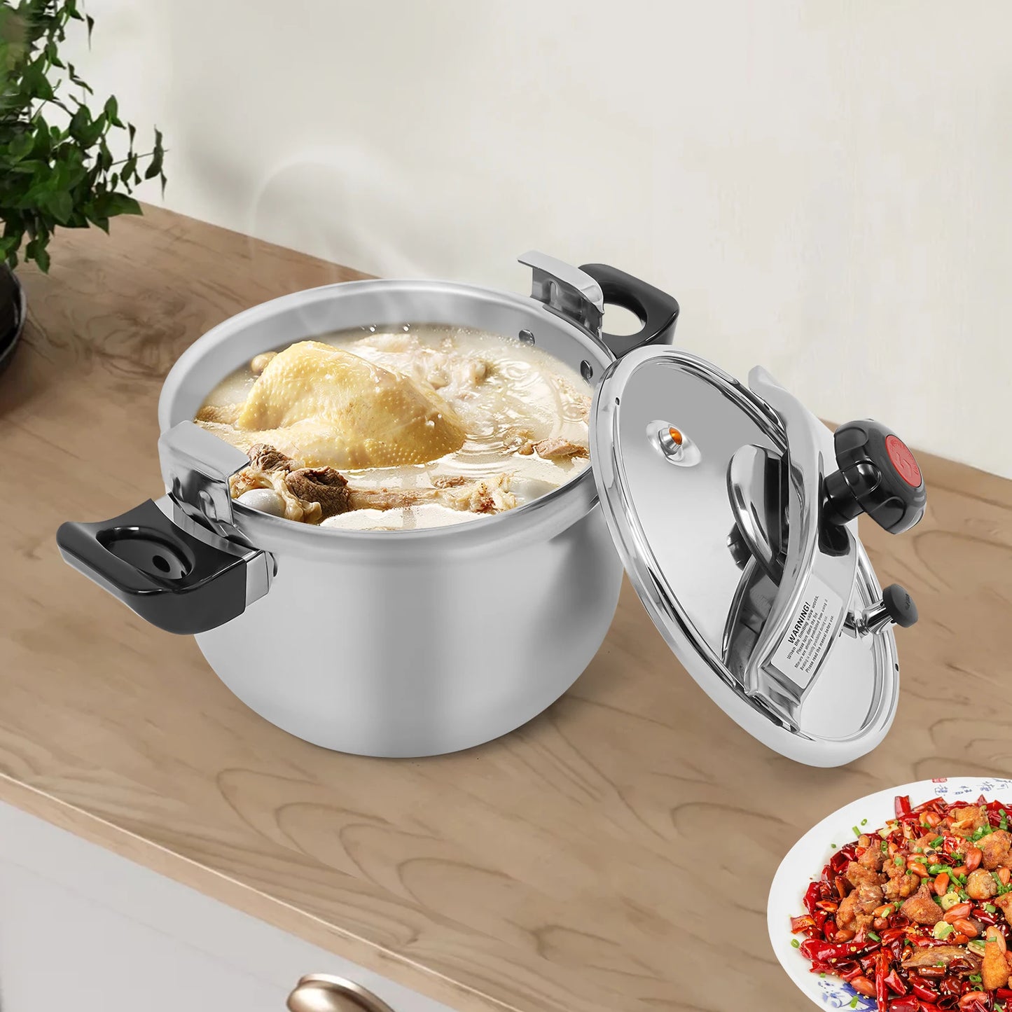 Stainless Steel Pressure Cooker