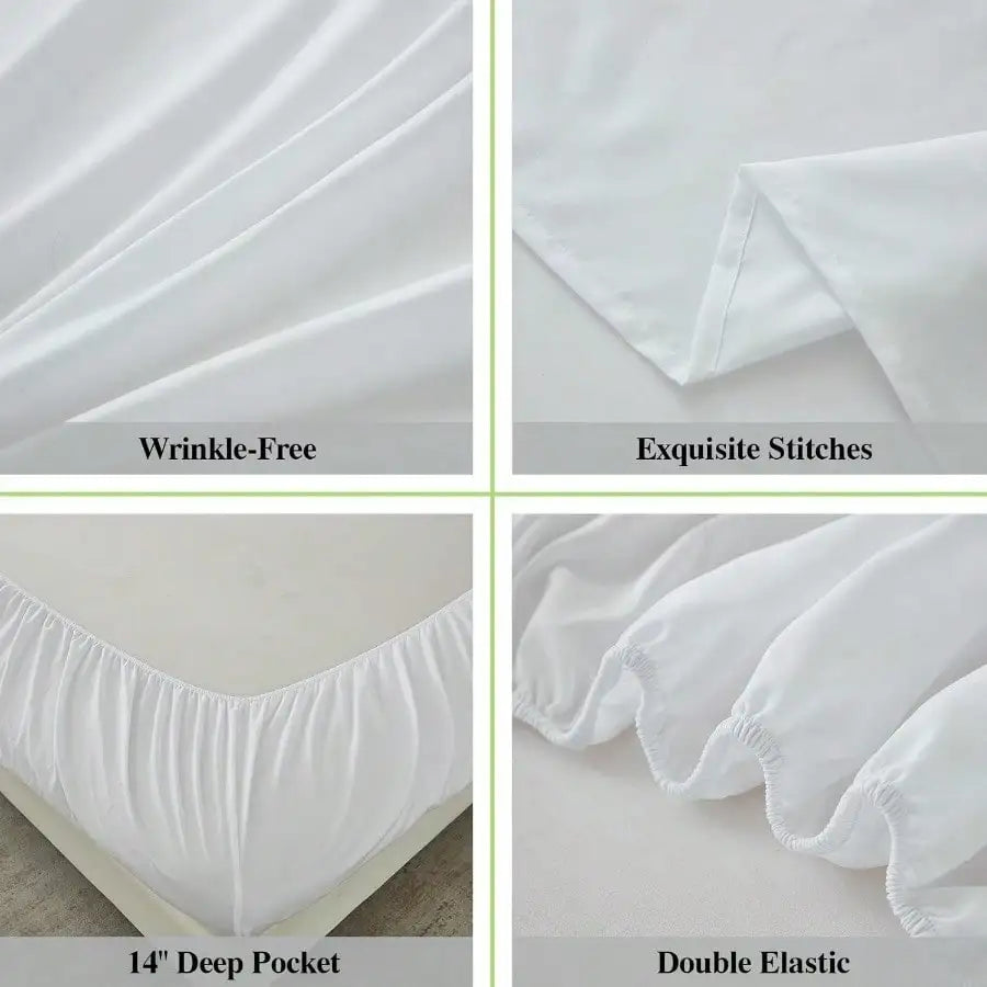 6pcs Sheet Set - Ultra Soft BedSheets   - Brushed Microfiber