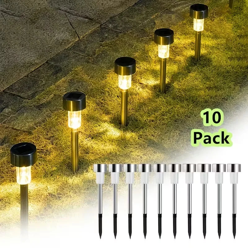 Outdoor solar lights 10pcs