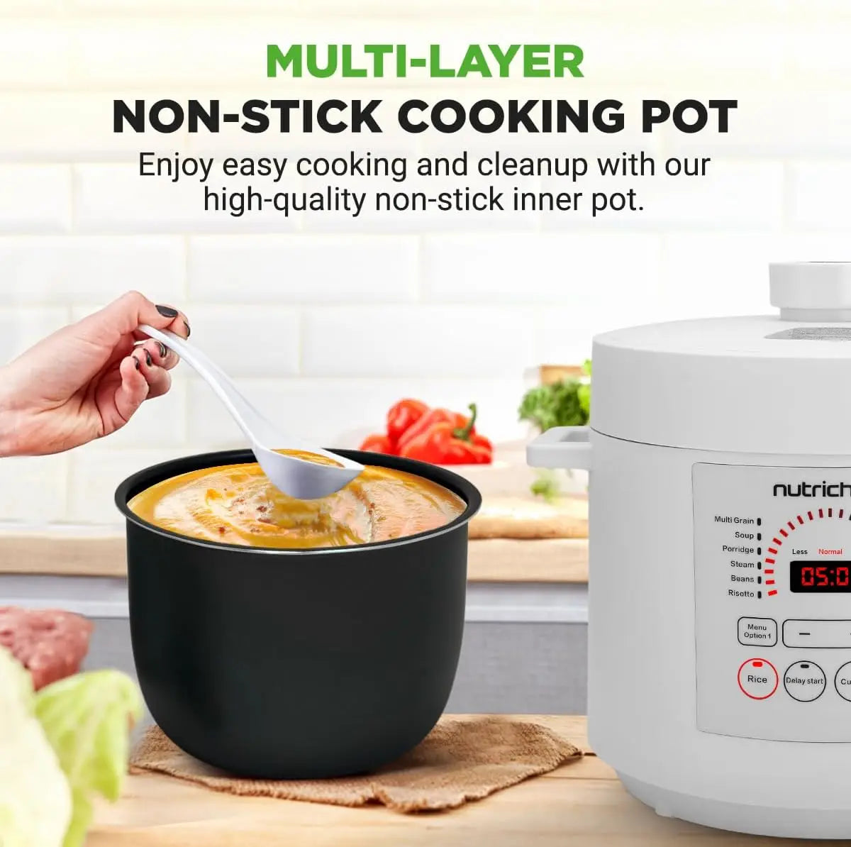 6 Quart Electric Pressure Cooker