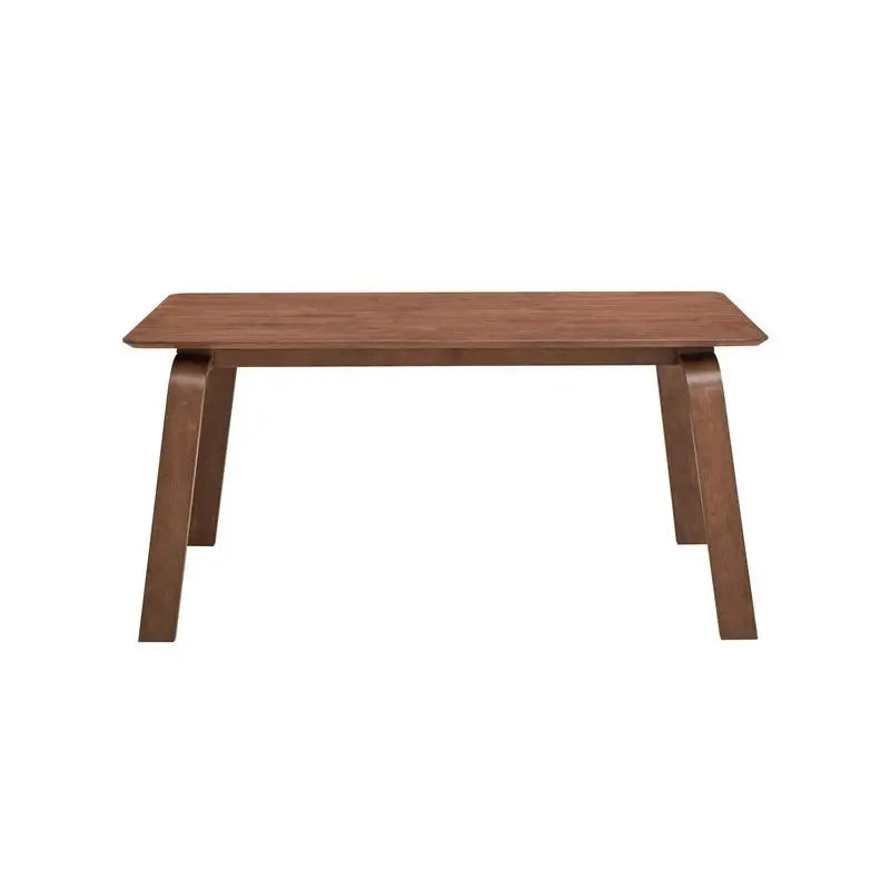 Modern Walnut Finish 5-Piece Dining Set
