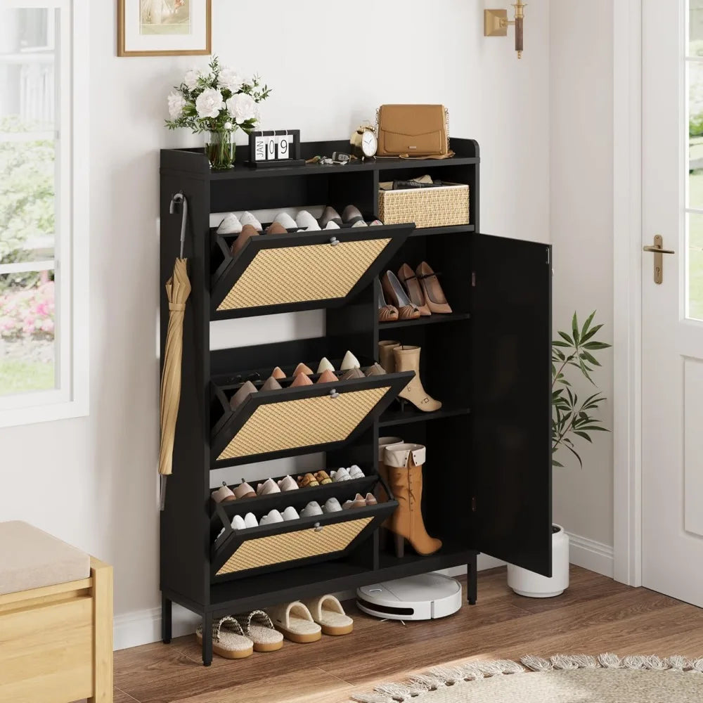Entryway Shoe Cabinet and Storage, Organizer