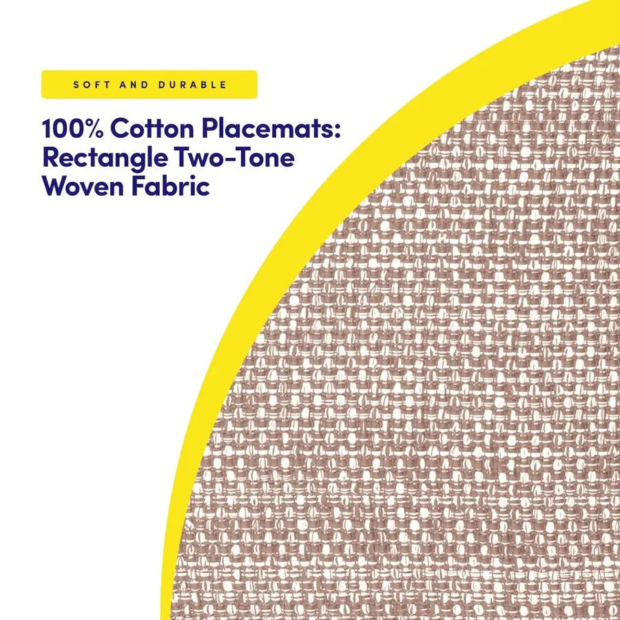 100 Cotton Placemats for Dining Room