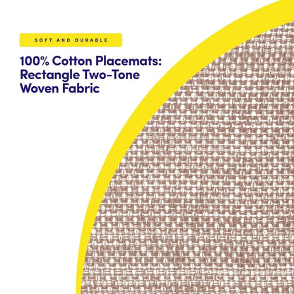 100 Cotton Placemats for Dining Room