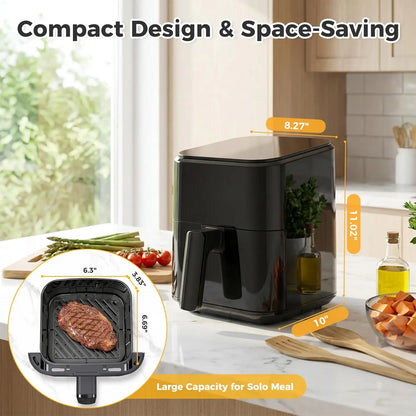 3QT Air Fryer, Small Air Fryer