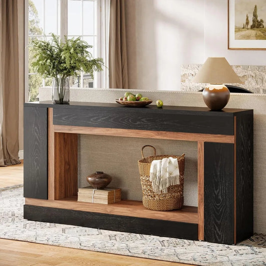 63-Inch Long Console Table for Entryway & Hallway
