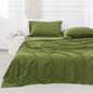 3/4Pcs Solid Color Belgian Linen Cotton