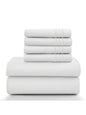 6-Piece Embroidered Bed Sheet Set