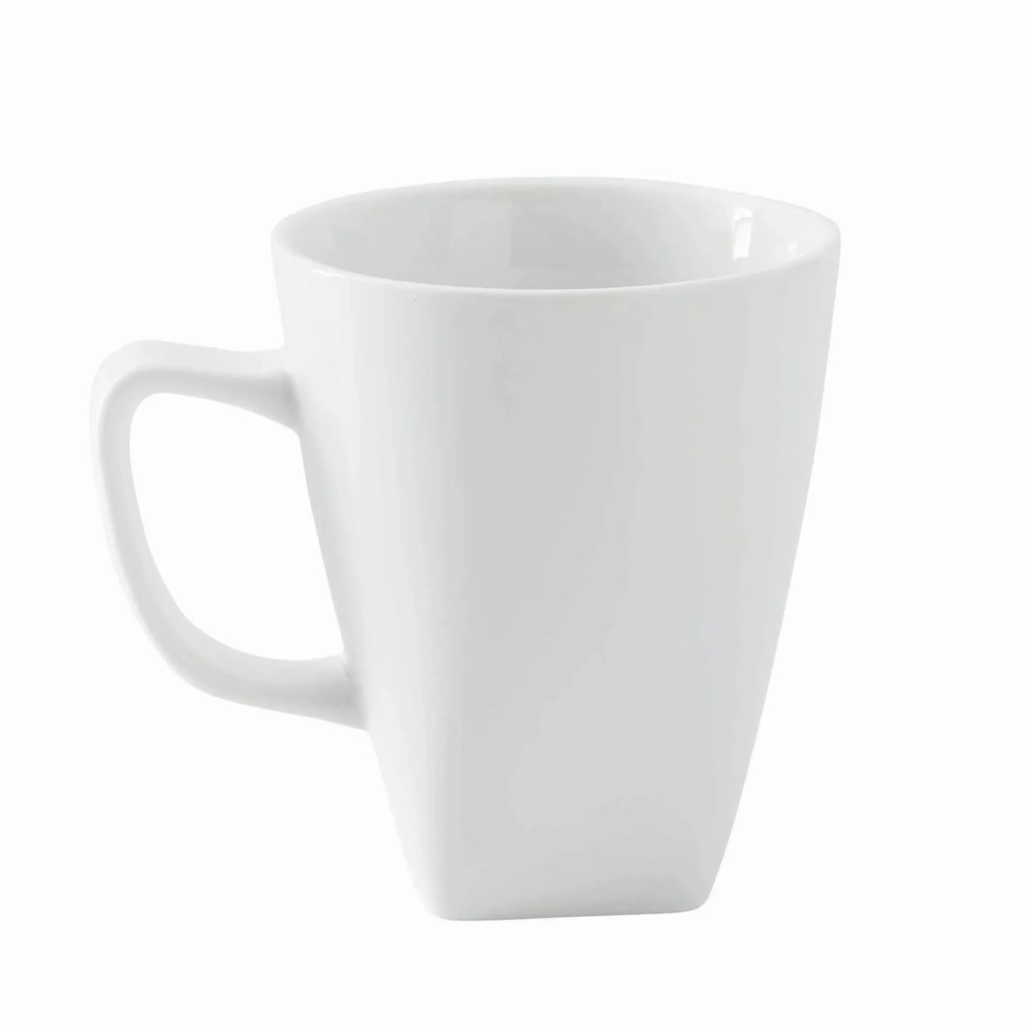 16 Piece Porcelain Dinnerware Set, White