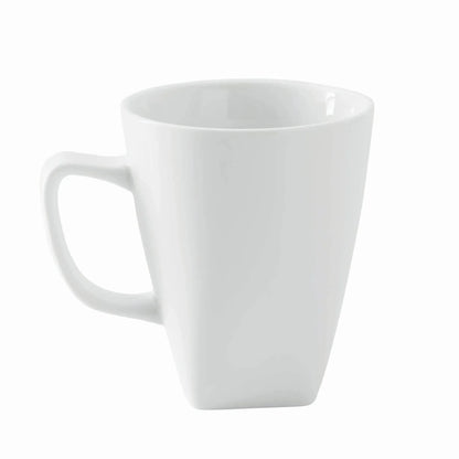 16 Piece Porcelain Dinnerware Set, White