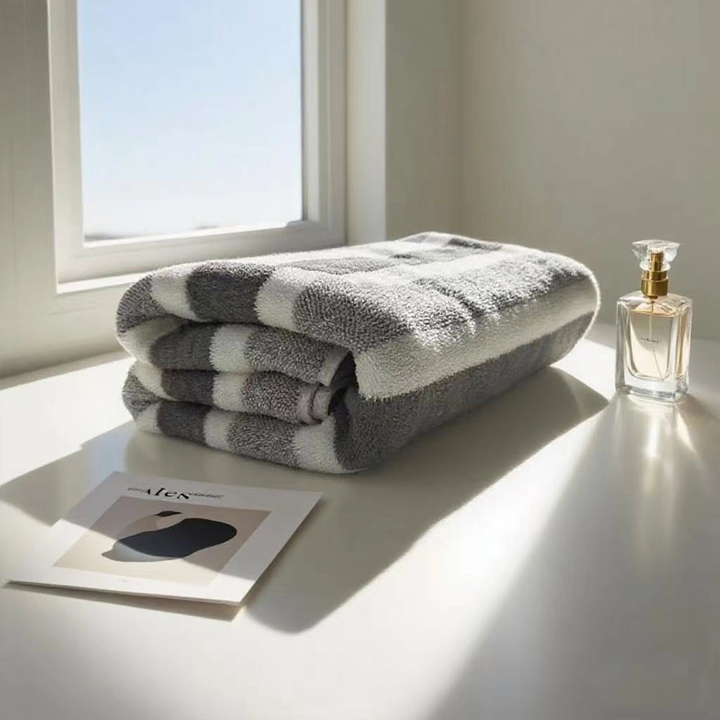 Thick bath towel