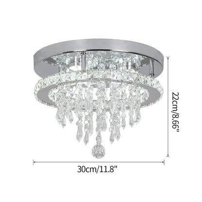 Luxury Crystal Ceiling Lamp, Modern, Hanging Decor