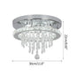 Luxury Crystal Ceiling Lamp, Modern, Hanging Decor