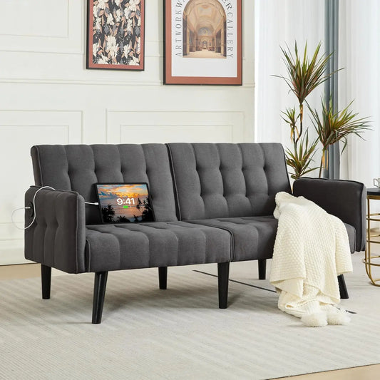 65in Convertible Futon Sofa Bed