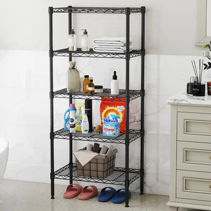 3-5 Tier Metal Wire Storage Shelves