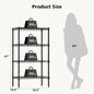3-5 Tier Metal Wire Storage Shelves