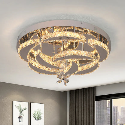 Luxury K9 Crystal Chandelier Modern Ceiling Lamp