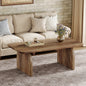 Farmhouse Rectangular Coffee Table, 47.24-Inch