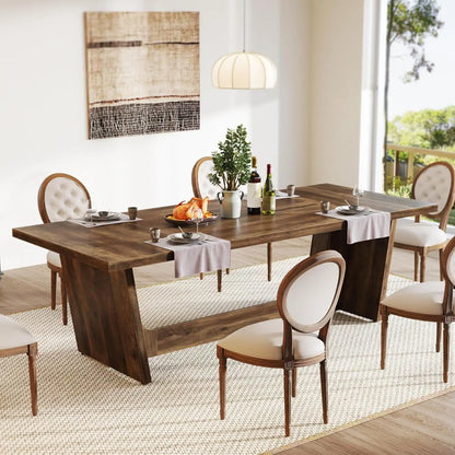 Dining Room Table: Rectangular Farmhouse Kitchen