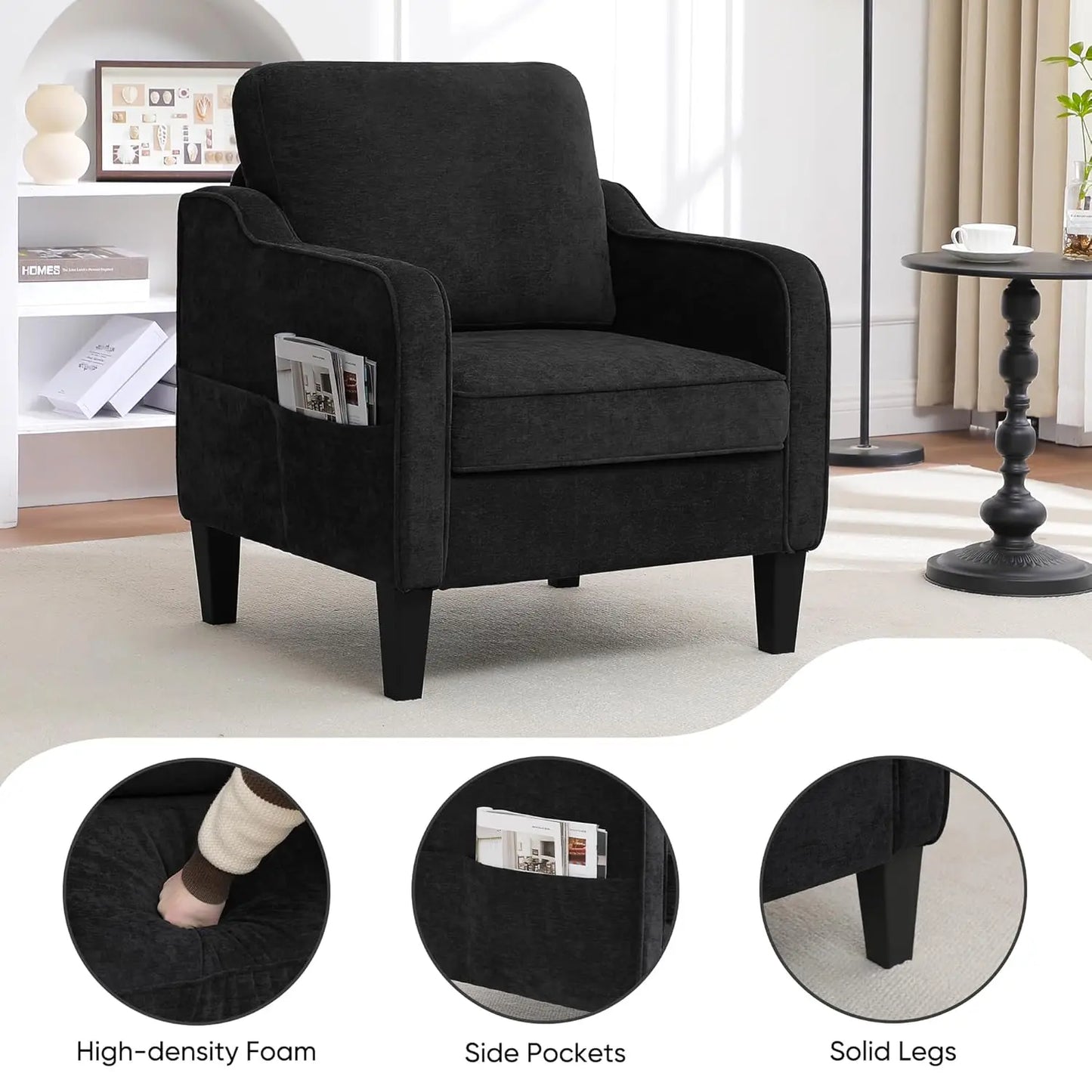 Accent Chair, Mid Century Modern
