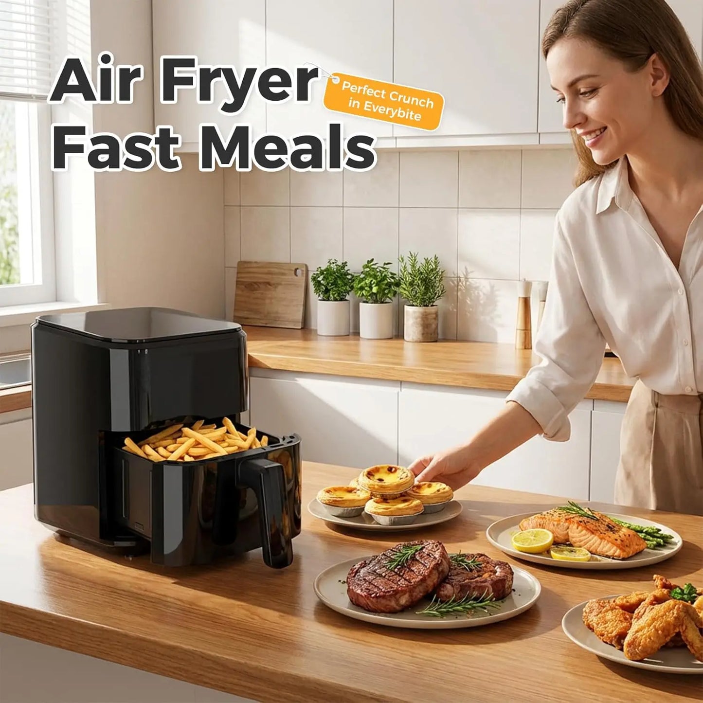 3QT Air Fryer, Small Air Fryer