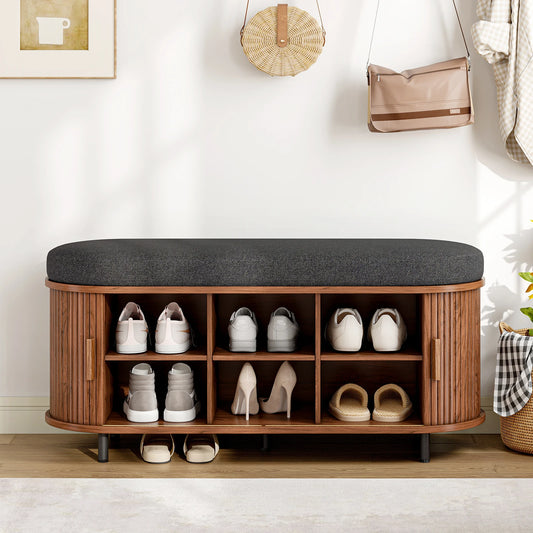 43.3 inch Shoe Storage Bench, 3 Tier