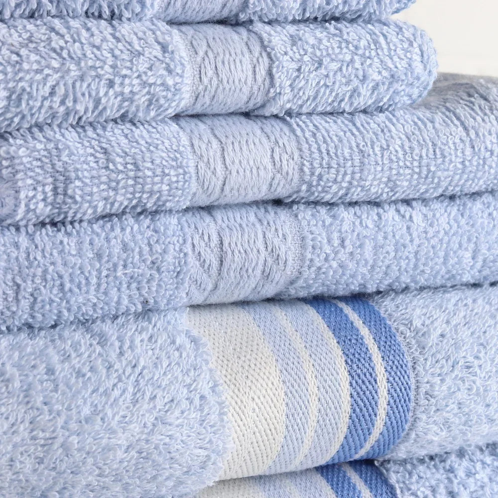 6 Piece Cotton Towel Set