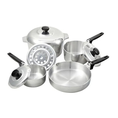8-Piece Cast Aluminum Cookware Set