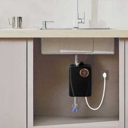 Black/Red 3000W Electric Water Heater 20~50℃