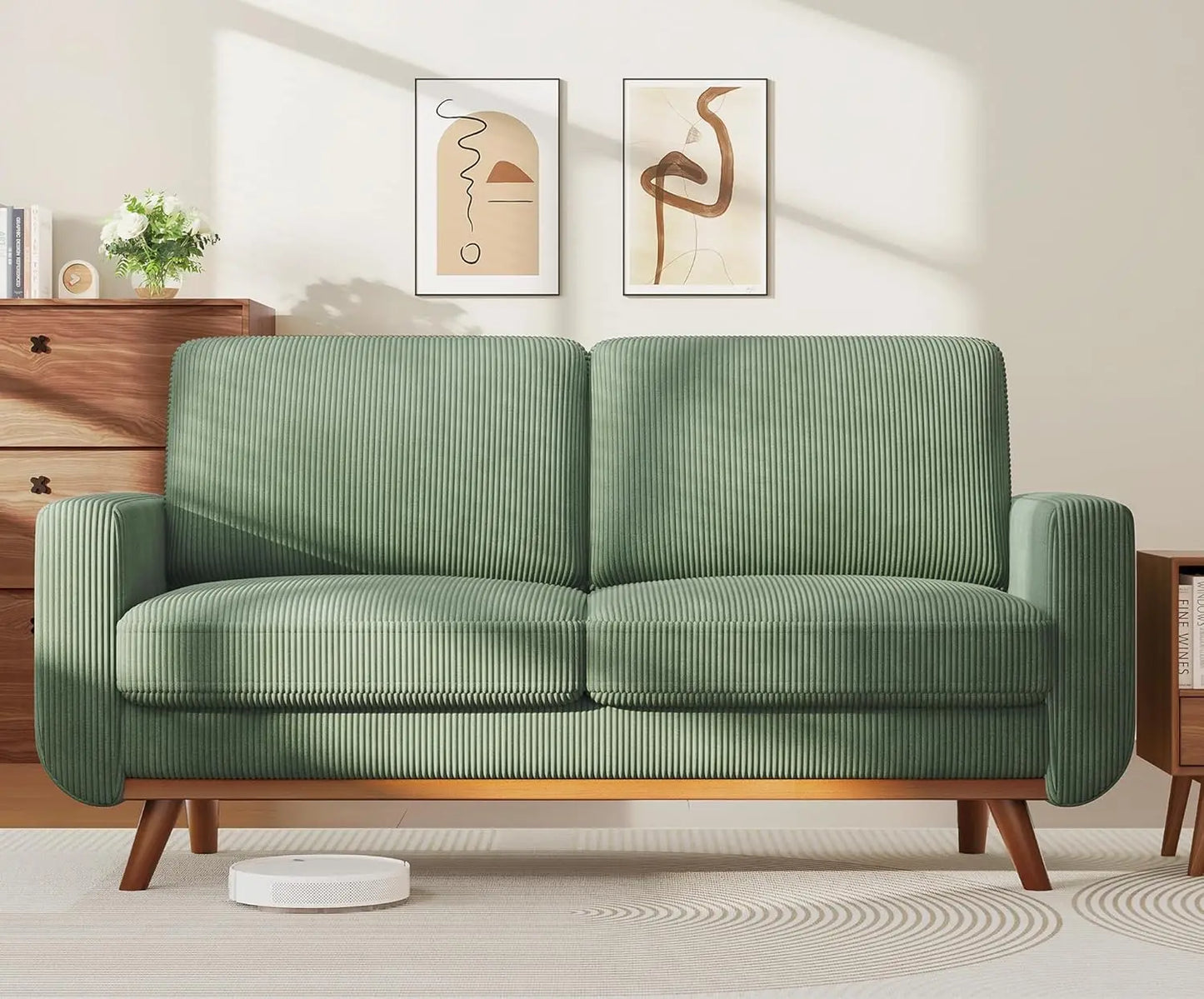 38.5" Accent, Upholstered Armchair with Deep Seat