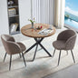 3 Pieces Dining Table Set for 2, Round  Tabletop