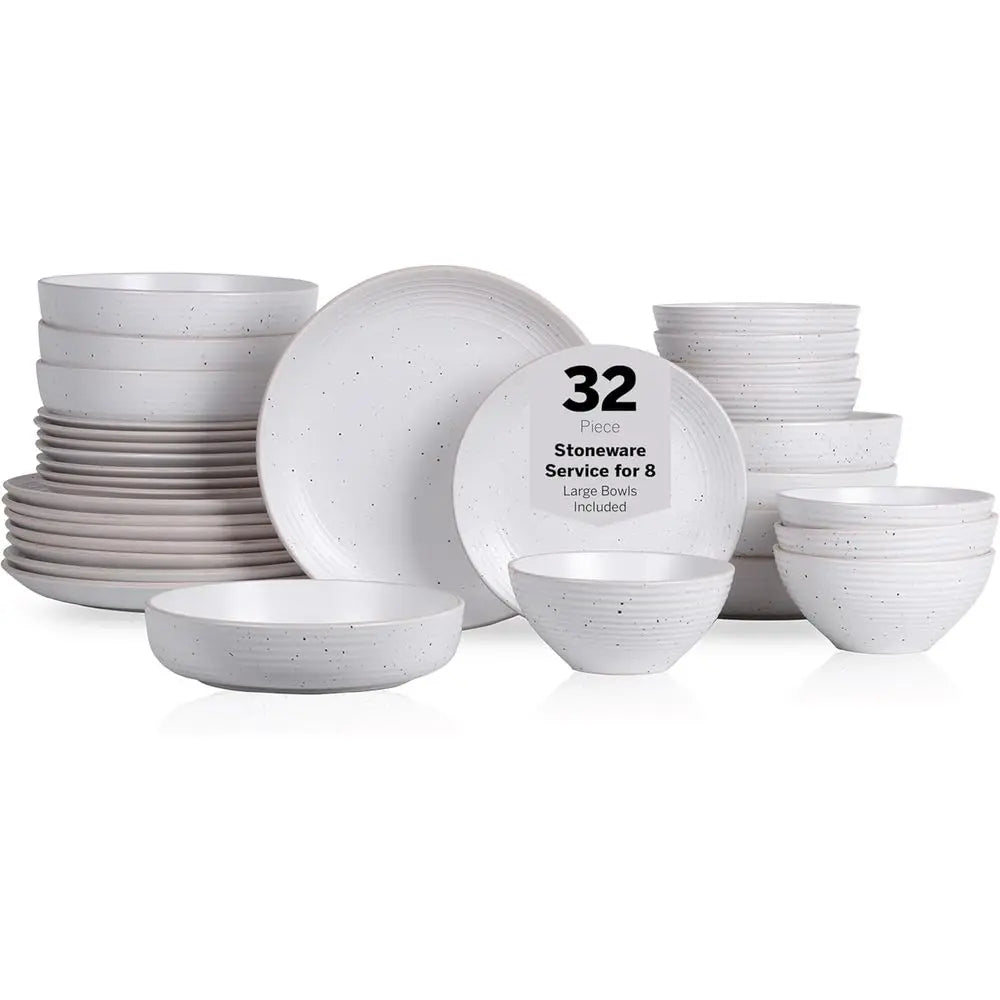 32-piece Round Dinnerware Set