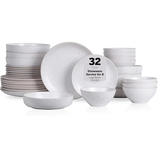 32-piece Round Dinnerware Set