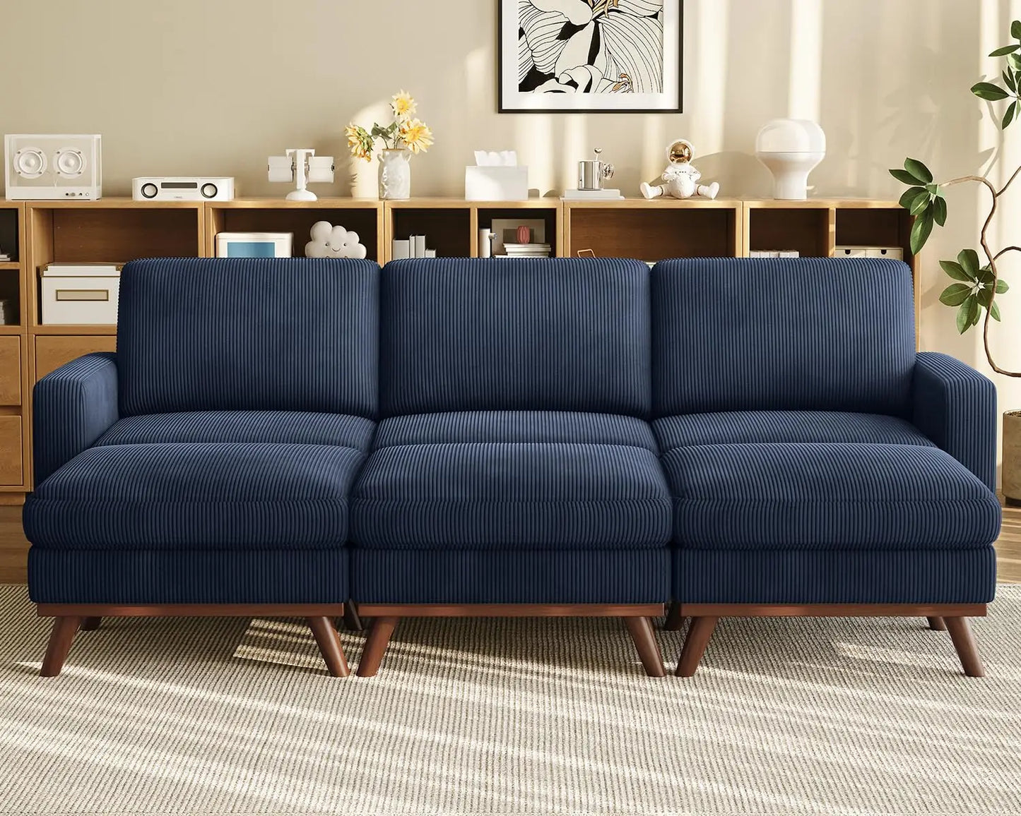 38.5" Accent, Upholstered Armchair with Deep Seat
