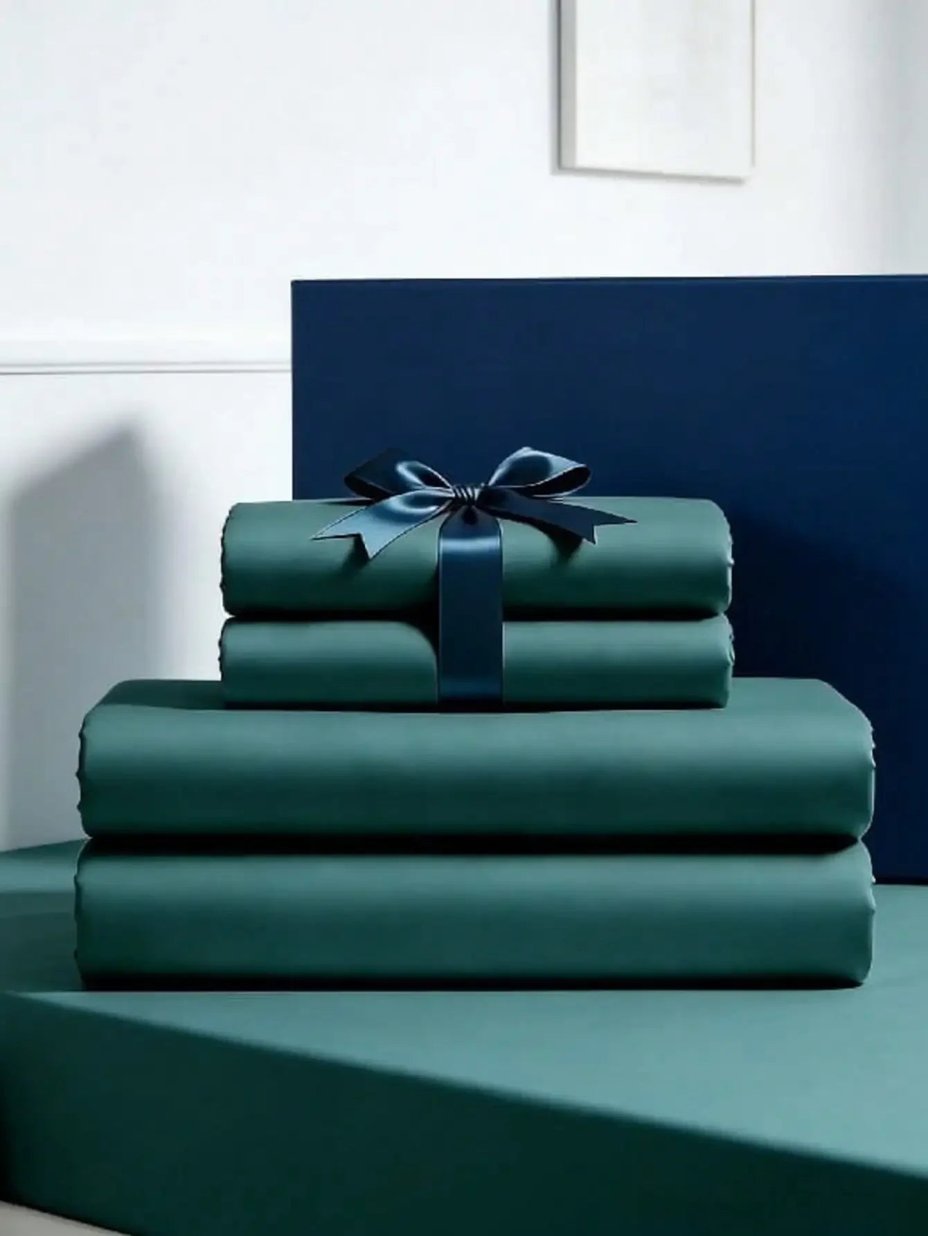 Cool Satin Bed Sheet Set 3/4 Piece