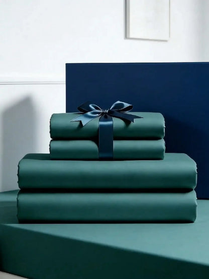 Cool Satin Bed Sheet Set 3/4 Piece