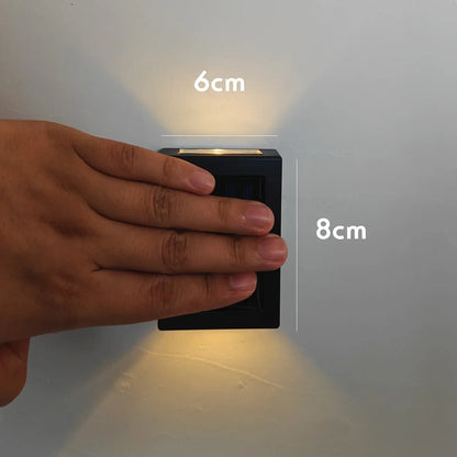 1~8PCs Wall Solar Light for Outdoor Lighting