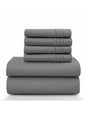 6-Piece Embroidered Bed Sheet Set