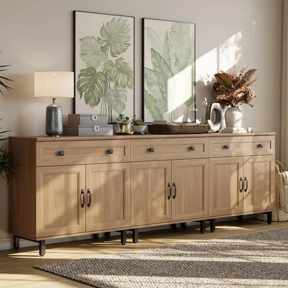 Buffet Sideboard Cabinet Farmhouse Modern