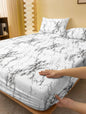 1pc Black and White Bed Set