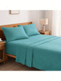 4PCS Cooling Luxury Bedding Set, Embroidered Pillowcases