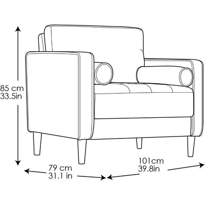 Lexington 39.4 Arm Chair, Mid-Century Modern,