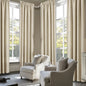 4pcs Light Filtering Curtains - Fade-Resistant with Rod Pocket Design