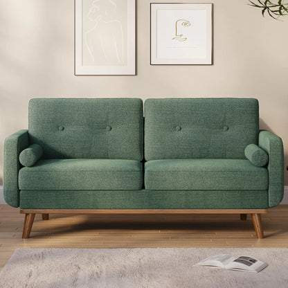65" Mid Century Modern Couch Sofa Loveseat