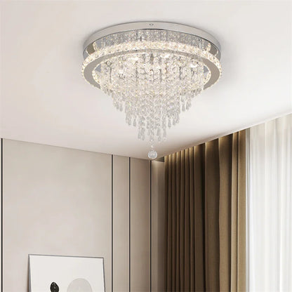 Luxury Crystal Ceiling Lamp, Modern, Hanging Decor