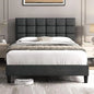 Upholstered Bed Frame, Modern Queen Bed Platform