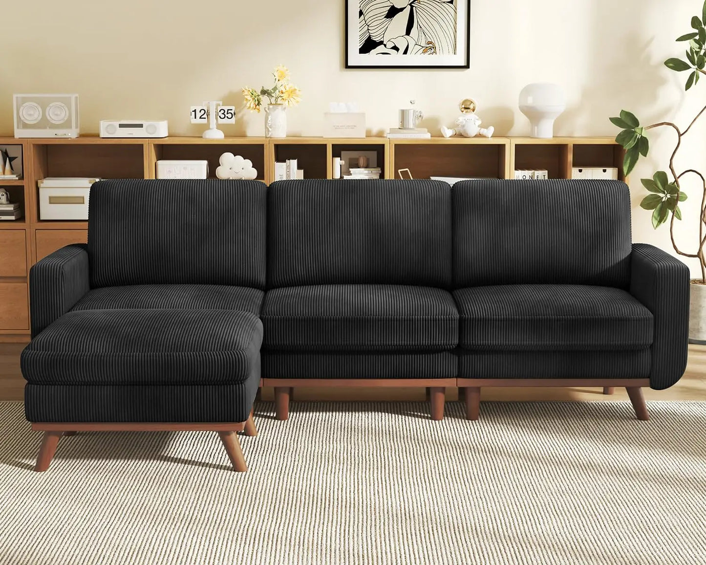 38.5" Accent, Upholstered Armchair with Deep Seat