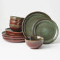 Stoneware Dinnerware Sets Service for 4, 12 pcs